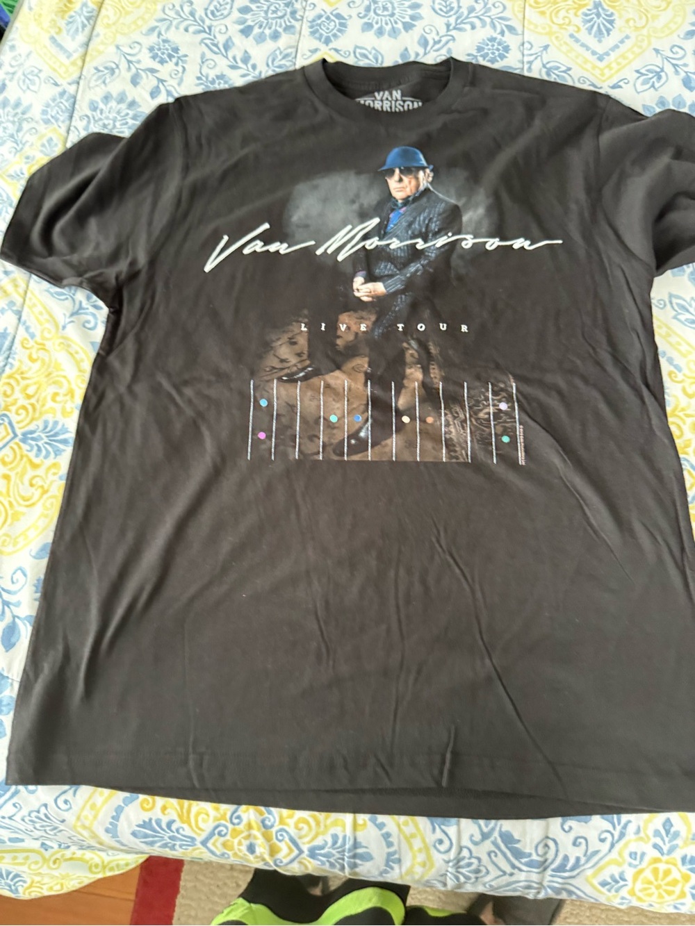 Van Morrison World Tour 2019 Men’s T Shirt